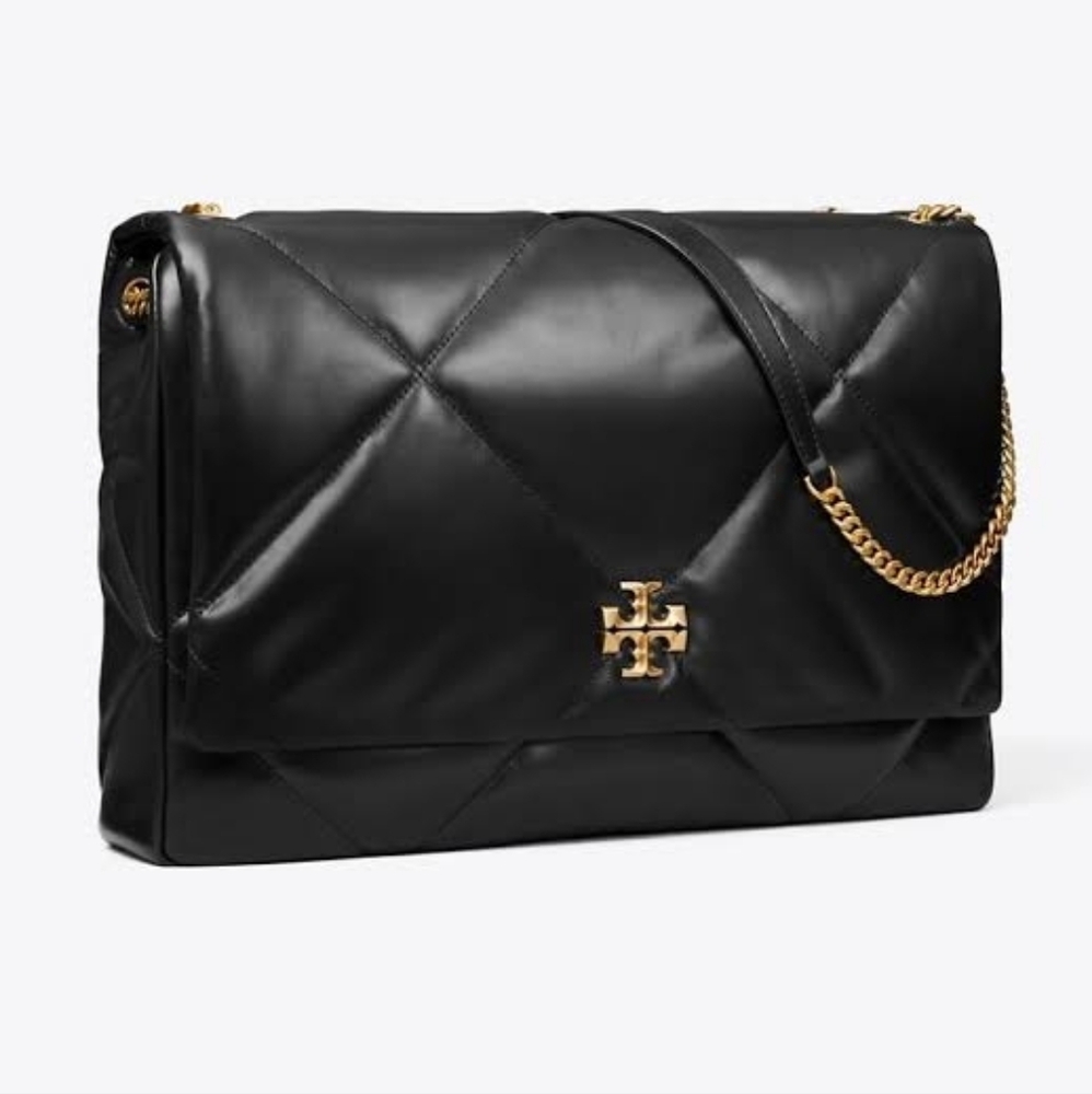 Tory Burch Oversized Kira Diamond Quilted Shoulder Bag